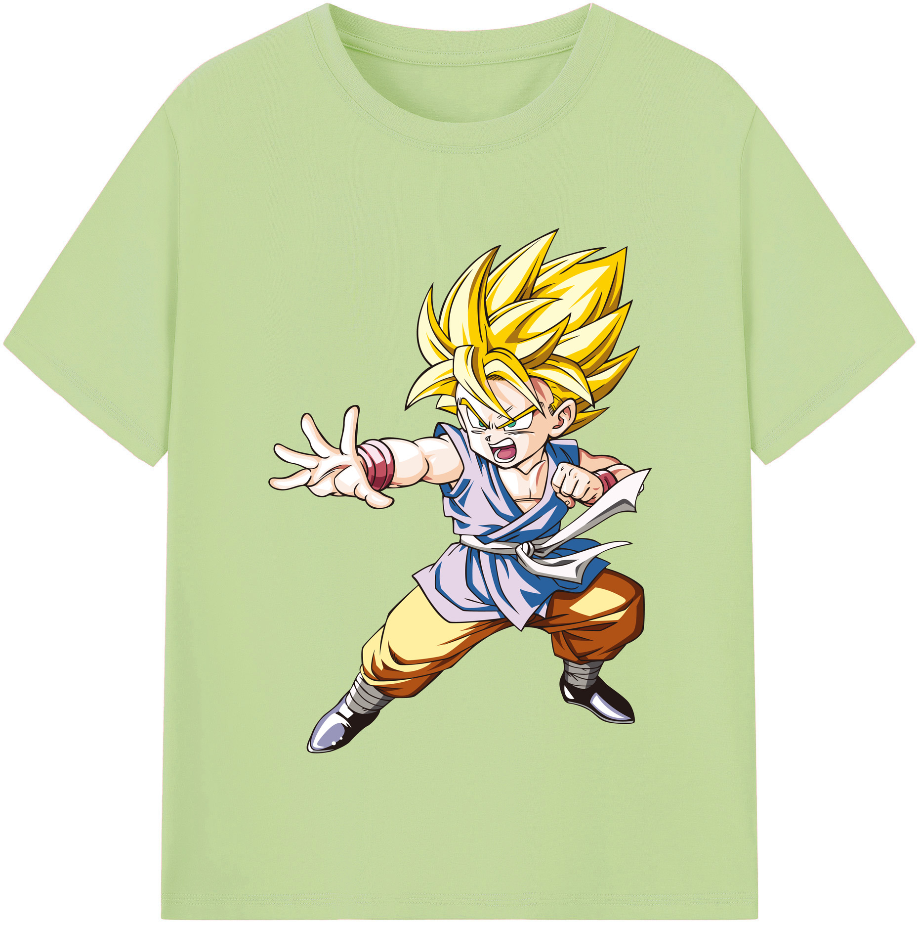 （画像用） ドラゴンボール ベジット DRAGON BALL Vegetto 綿100％半袖Tシャツ（フロントプリント）